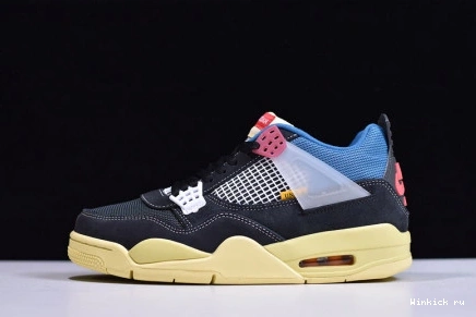 UNION OFF JORDAN AIR RETRO NOIR 4 1011
